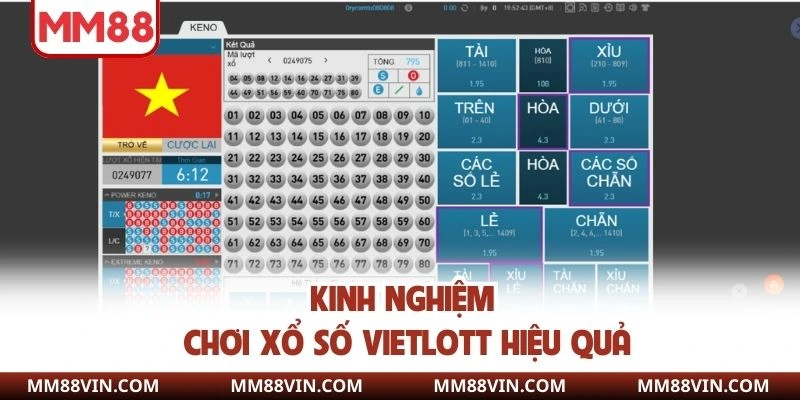 Xổ Số Vietlott - Thử Là Trúng Dễ Rinh Thưởng Nóng Bỏ Túi 4 Kinh nghiệm chơi xổ số vietlott hiệu quả