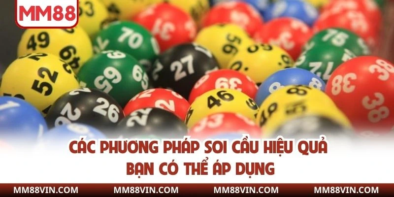 Vài phương pháp soi cầu lô đề xổ số dành cho bạn